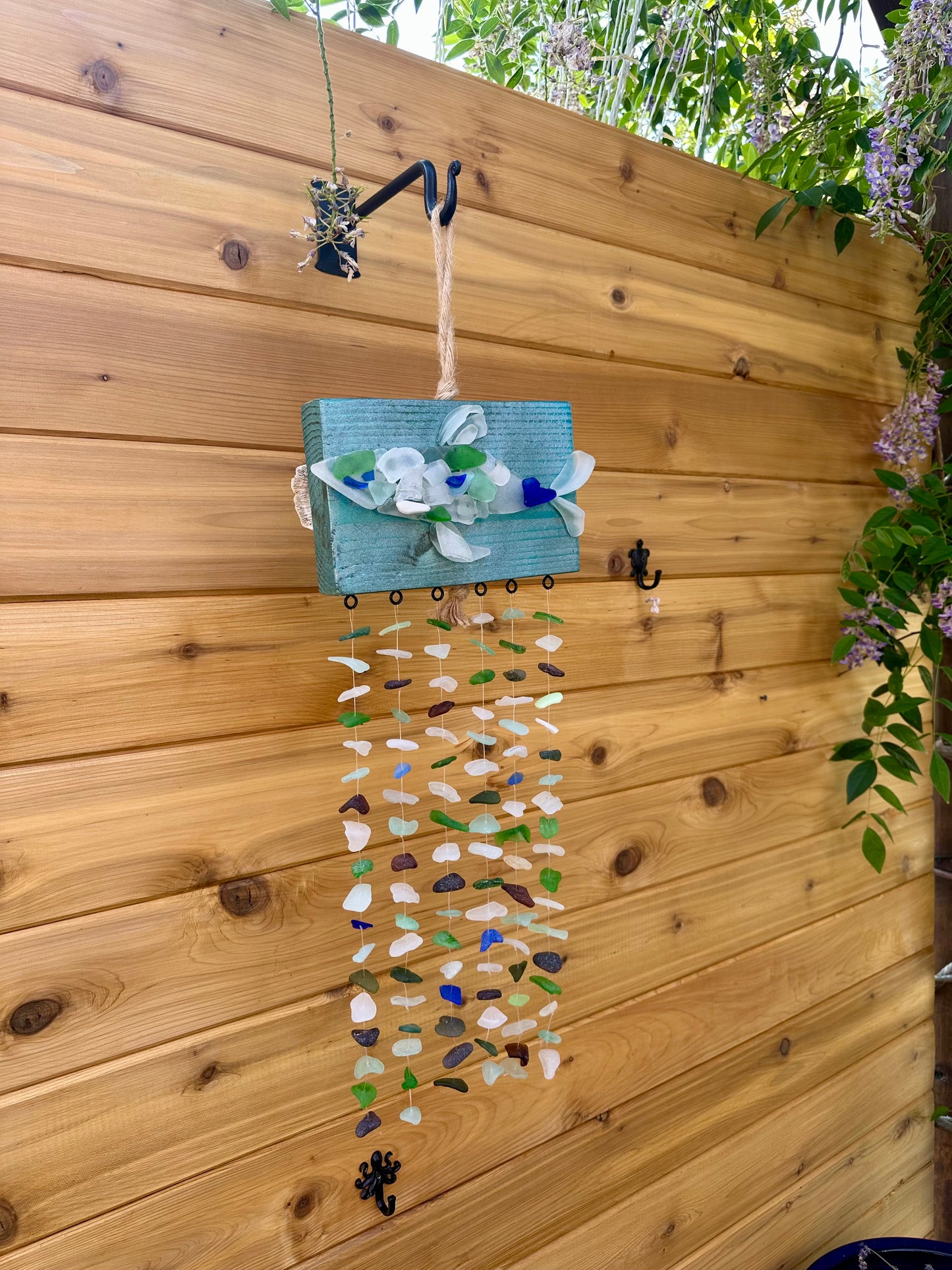 Whimsical Fish Art Suncatcher