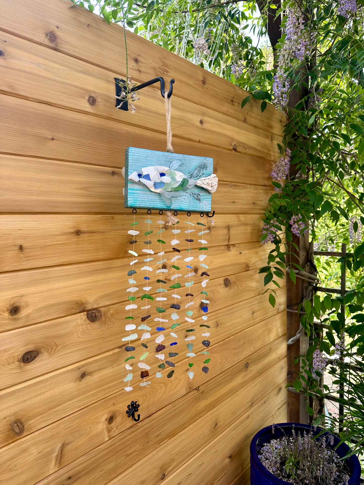 Whimsical Fish Art Suncatcher