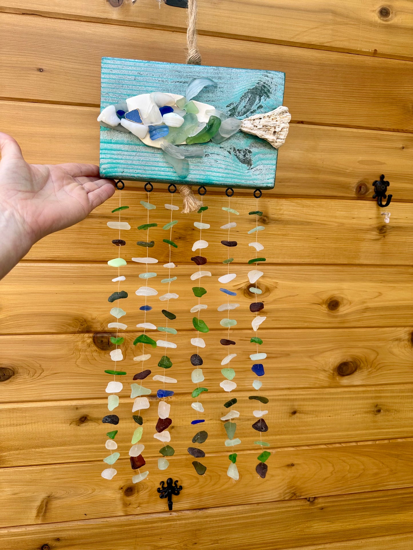 Whimsical Fish Art Suncatcher