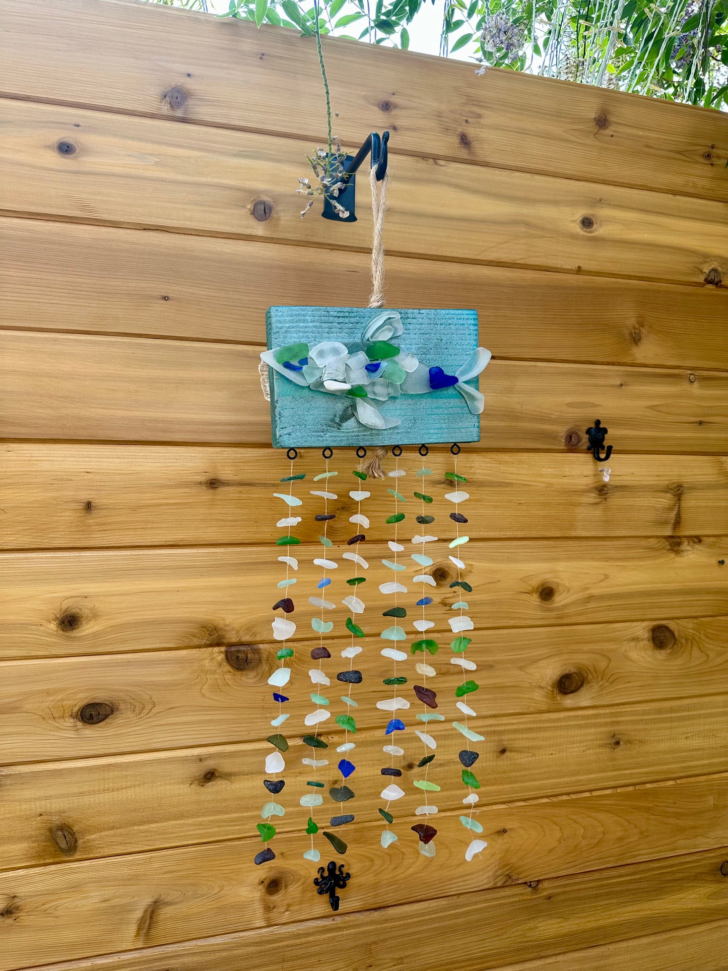 Whimsical Fish Art Suncatcher