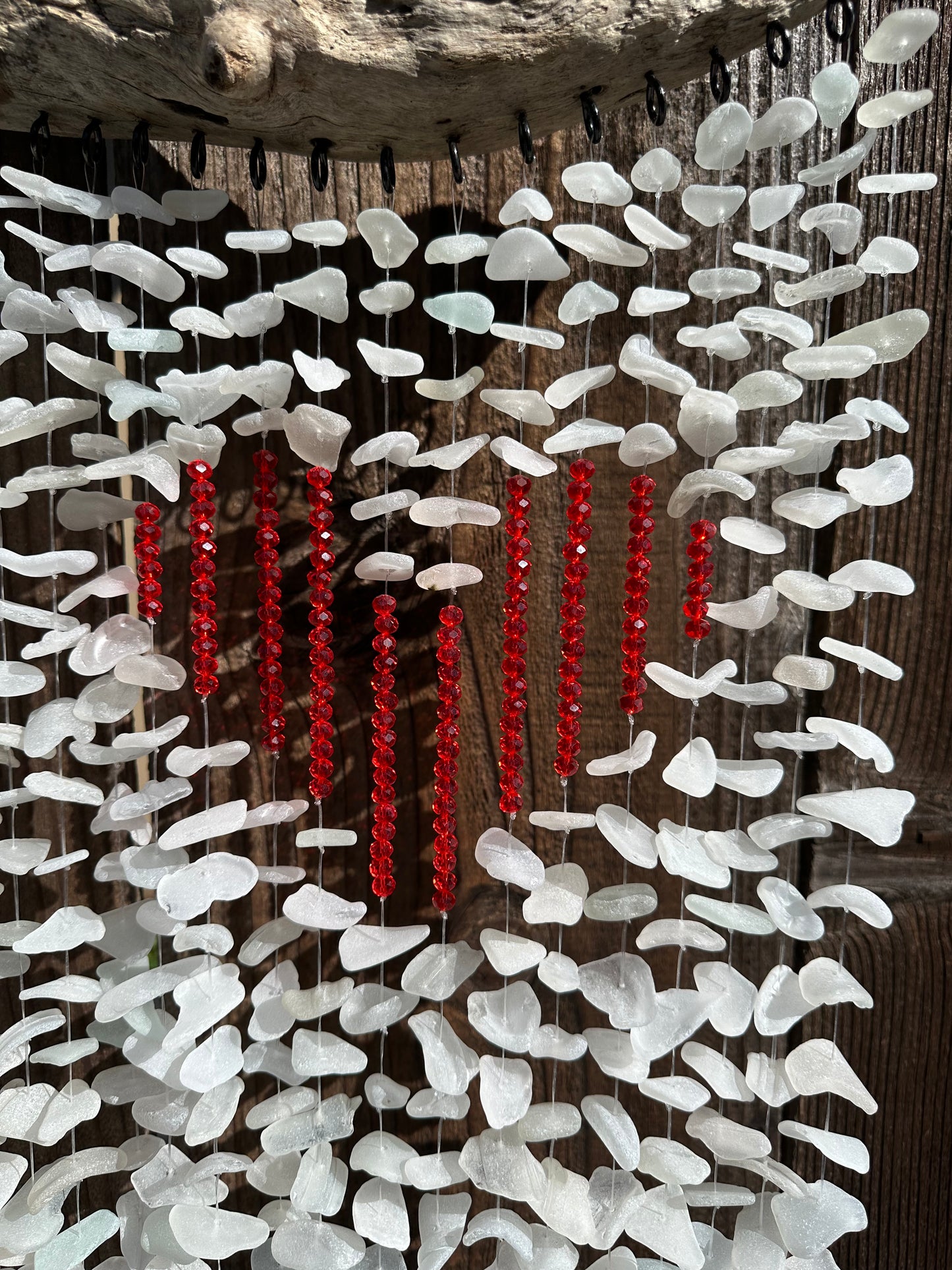 Extra Large 4 Heart Multi Strand Suncatcher