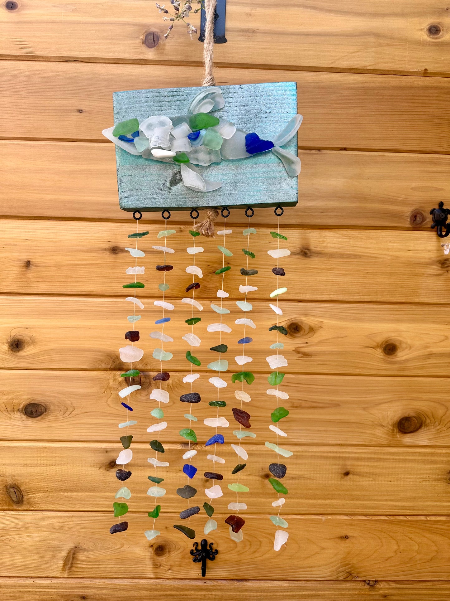 Whimsical Fish Art Suncatcher