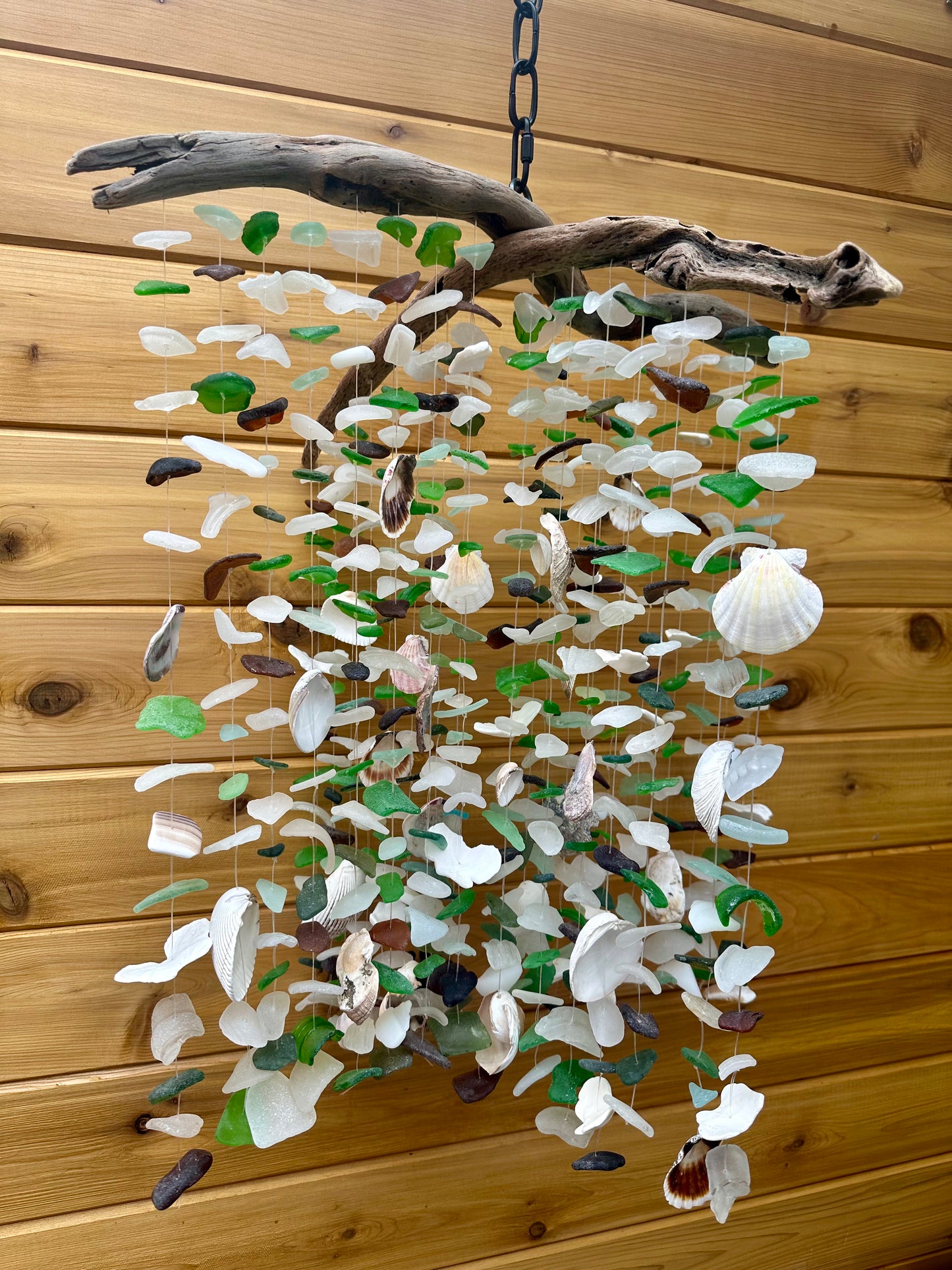 Stunning Sea Glass Mobile