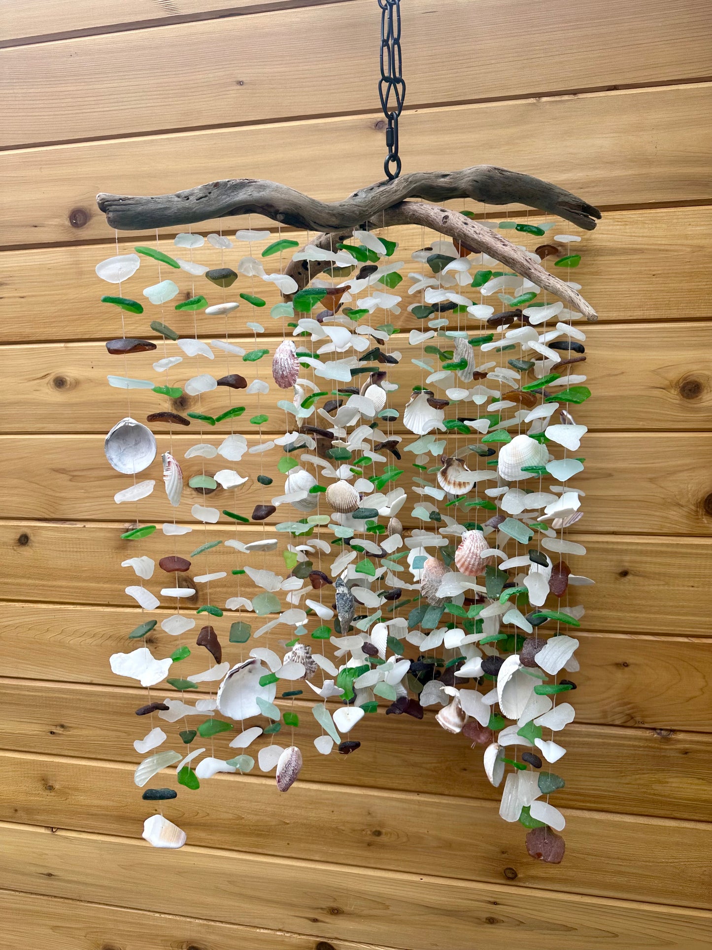 Stunning Sea Glass Mobile