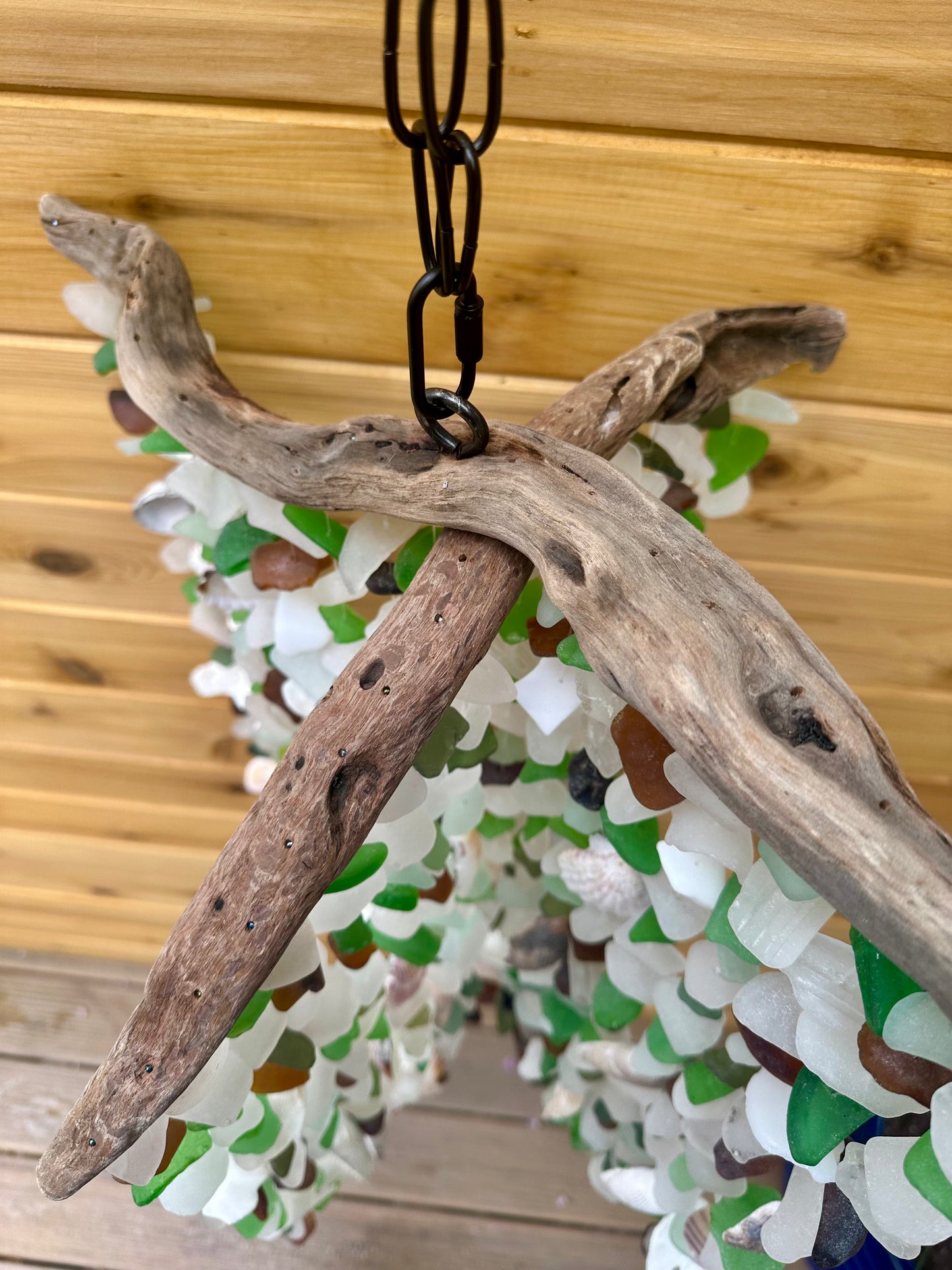 Stunning Sea Glass Mobile