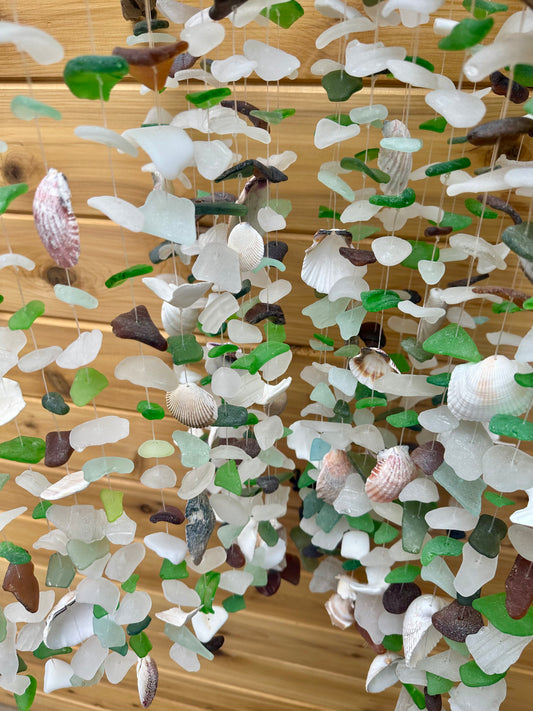 Stunning Sea Glass Mobile