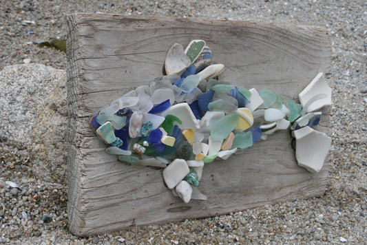Fish on Weathered Wood
