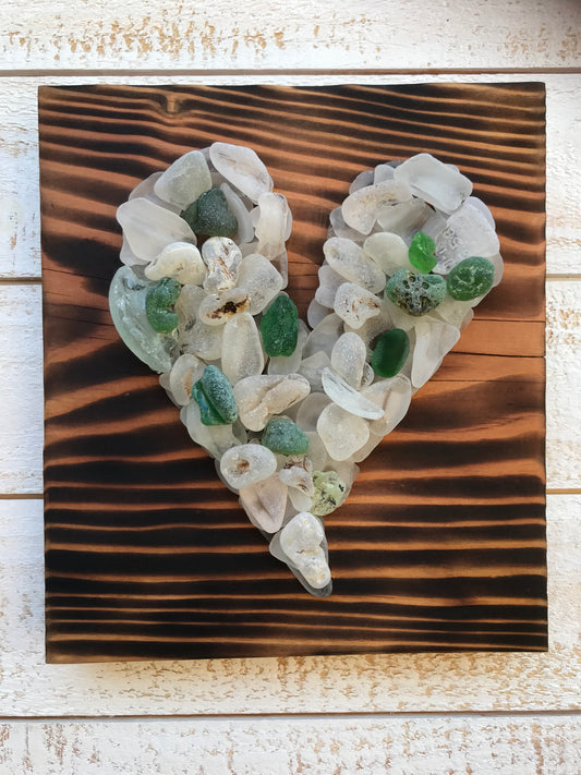 Heart on Burnt Pine