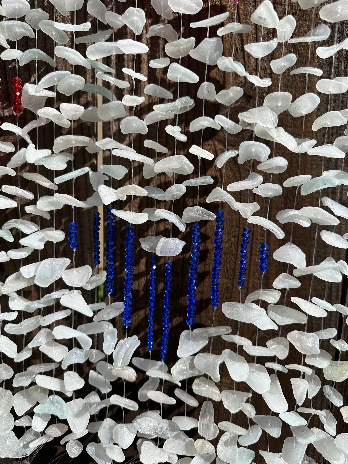Extra Large 4 Heart Multi Strand Suncatcher