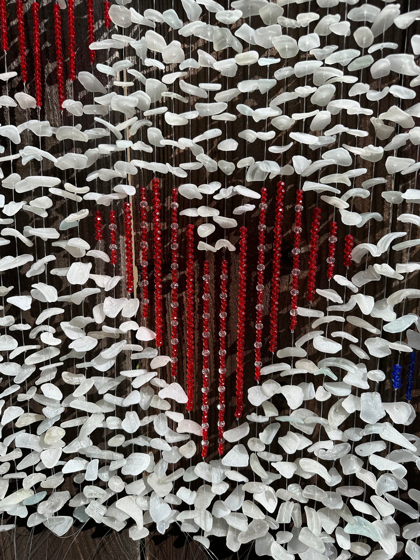 Extra Large 4 Heart Multi Strand Suncatcher
