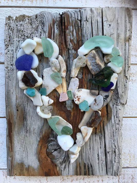 Heart on Weathered Wood