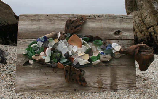 Fish on Weathered Wood
