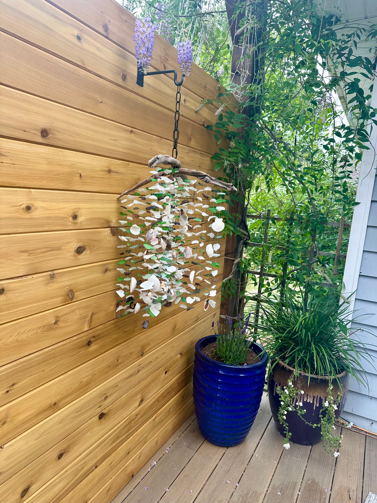 Stunning Sea Glass Mobile