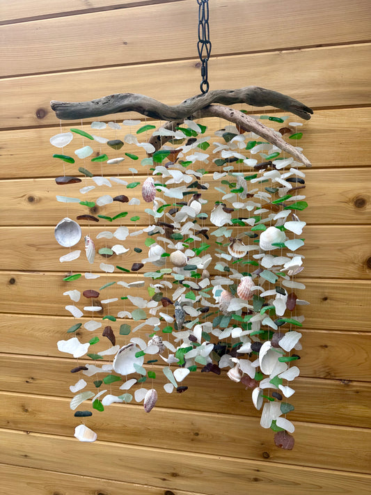 Stunning Sea Glass Mobile